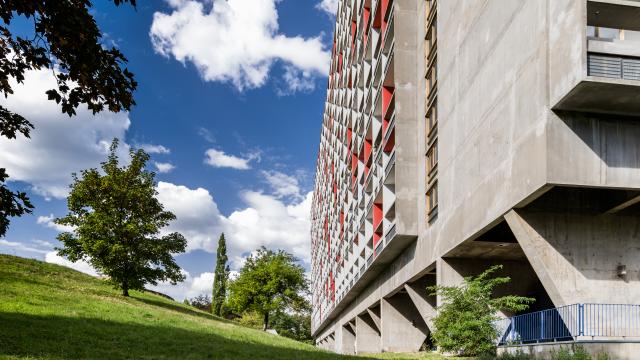 Site Le Corbusier Unite D Habitation Exterieur Inscrire La Legende 20476